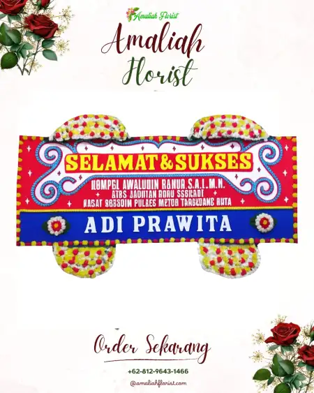 Papan Bunga Ucapan Selamat Simbangdesa