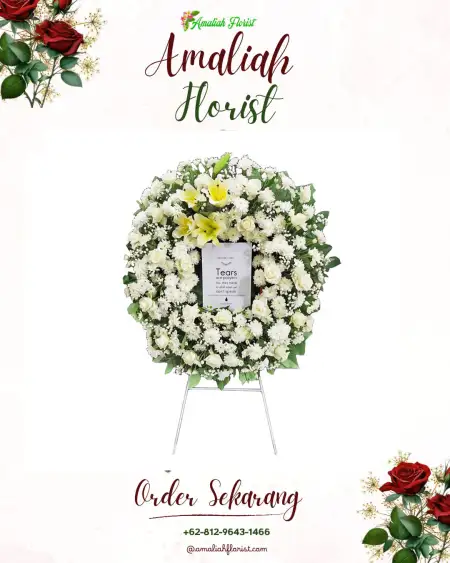 Krans Bunga Duka Simbangdesa